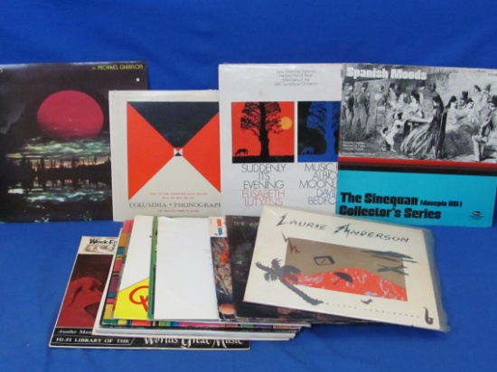 Lot of 16 Intenational Melody & Soundtrack Vinyle Records (Good Condition)