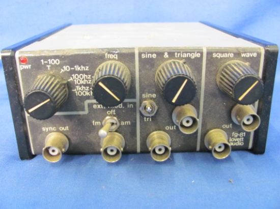 Lovett Audio Box Model FG-81