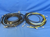 Mixed Lot Of Miscellaneous Cables Consult Pictures For Lengths & Assortment -