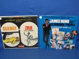 Lot Of 2  James Bond Vinyl Records (New Unopened)