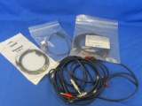 Lot Of Banana Cables & More - Assorted Lengths All Are Previously Used Quality Good Condition -