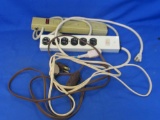 Mixed Lot Of Surge Protectors & Electrical Cords – Consult Pictures For Assortment & Condition -