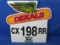 Lot Of 1 DeKalb Signs Round Up Ready CX 198 RR (Soybeans) 23 3/8” x 24”