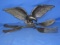 Vintage Cast Iron Eagle – Fork- Spoon Wall Decoration 22” Long