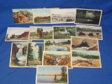 Lot Of 14 Yellowstone Nation Park Post Cards 4” x 6”