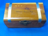 3” x 5 ½” Yellowstone National Park Keepsake Wood Box