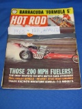 2 Issues Hot Rod Magazine 1965 Feb & April Issues