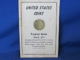 9” x 6” United States Coins Premium Buying Guide Price List Copyright 1953