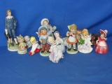 Large Lot Of Assorted Porcelain Figurines