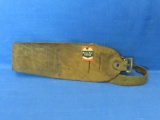 Leather Strap for “Boss” Husker (Corn Husker) with Tag from Marshall-Wells Stores