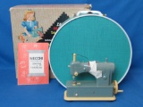 Little Miss Seamstress Sewing Case w Toy Necchi Sewing Machine – Original Box