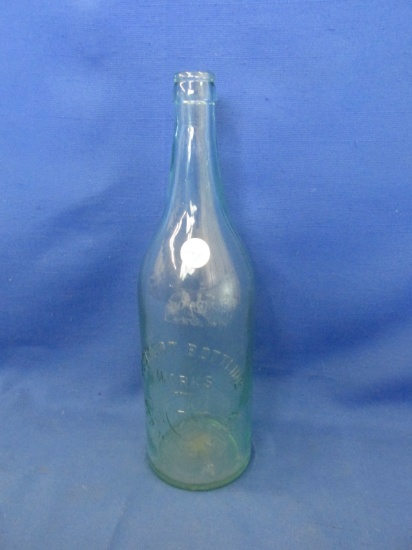 Vintage Glass Bottle “Reichert Bottling Works” Red Wing, MN 11 ¾”H – Marked Root On Bottom -