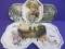 Lot of 8 Collectible Decorative Vintage Miniature Tea Tray (Good Condition)