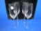 Set Of 4 Clear Crystal Stemware Made In Japan