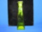 Imported From China Green Glass Flower Vase 8” Tall