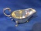 Unmarked Silver Plated ? Boat/Serving Dish 4 ½” x 2 ½”