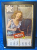 Dr. Pepper 1946 May-June Sample Calender Frames 13 ½”x21 ½”