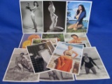 Set Of 13 “Girlie Prints” Some Nude Some Clothed