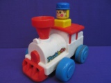 Vintage Toy- 1975 Tomy Push N Go Train Working Baby Toddler (Good Condition)