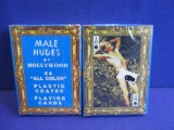 Set Of 2 Sealed Male Nude Playing Deck Cards Never Opened