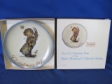 Set Of 2 Schmid Brothers 1971 Christmas Plate ( Still In Original Box)