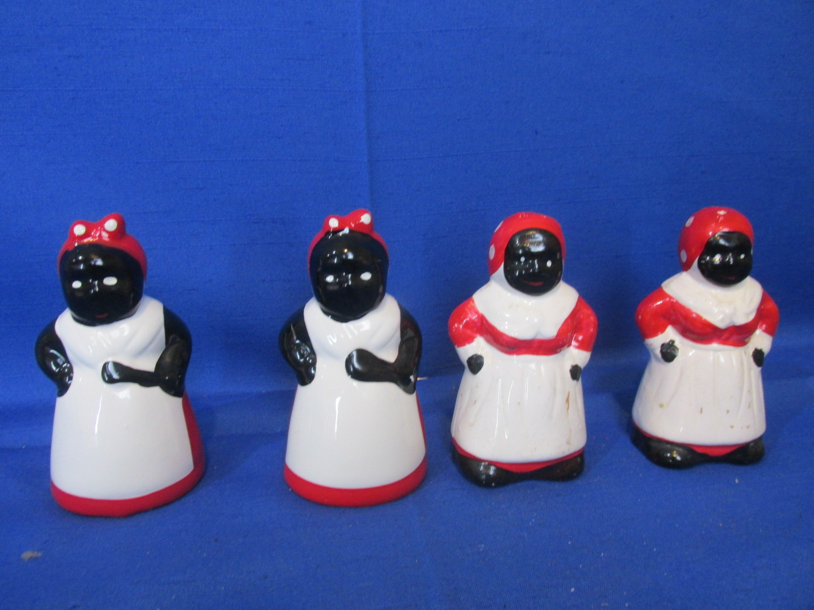 Mammy Salt And Pepper Shakers