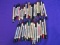 Appx 35 Mechanical Pencils from the 1950's – Each Has Calendar  on it & Advertising