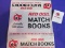 Red Owl Match Books – NOS Box of 50 Bookd  of 20 matches Each  - & Paper cover