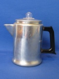 Cute Little Mirro Aluminum Coffee Pot – ½ Qt or 2 Cups – Complete