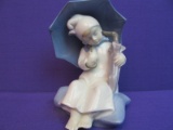 Vintage Porcelain Miniature Figurine of Sleeping Baby