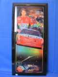 Jeff Gordon NASCAR Wall Clock – 23” x 10 1/2” - Works -1995