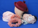 Mixed Lot of Vintage Woman's Hats – 1 from Dayton's French Room