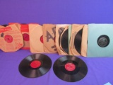 18 78 RPM Records: 14 Gene Autrey, 2 Lone Ranger, 1 Roy Rogers, Fess Parker “Davy Crockett”