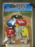 M&M Nascar Posters 22” x 28”  - Rolled