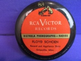 Vintage Advertising Piece: Ortonville, MN – RCA Victor Records – Very Good Condition