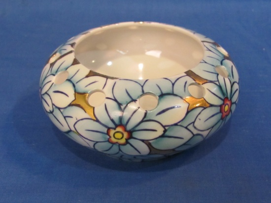 Ardalt China Flower Frog/Vase/Bowl – Floral Design – Made in Occupied Japan