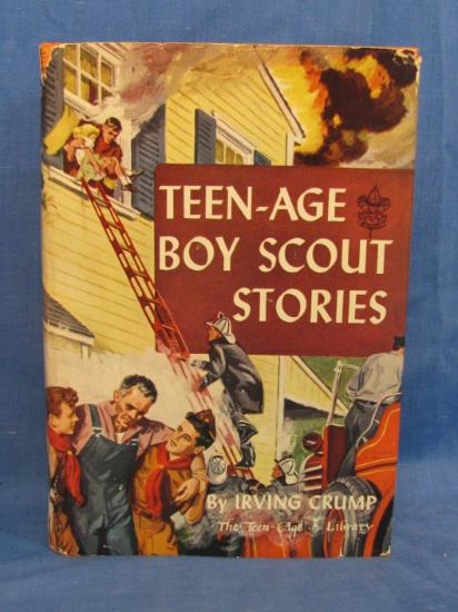 1948 Hardcover Book w Dust Jacket “Teen-Age Boy Scout Stories”