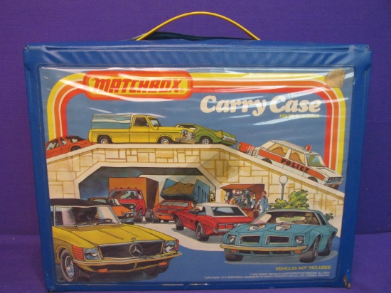 © 1976 Matchbox Carry Case – Holds 48 Models  - Good Vtg. Condition - & 50 Cars
