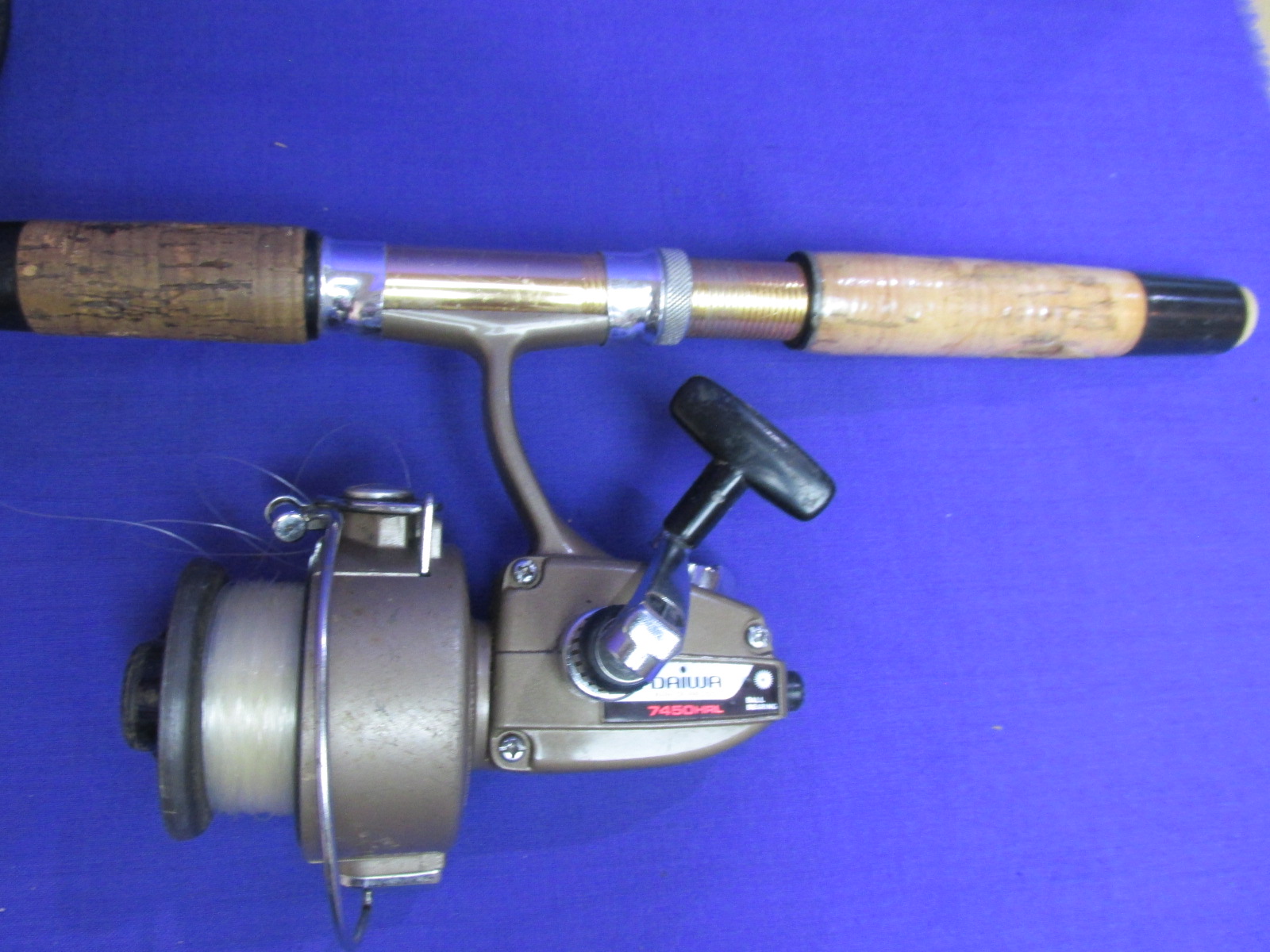Telescoping Fishing Rod with Daiwa 7450 HAL Ball