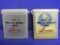 Vintage Advertising Items: 2 Plastic Match Boxes Larson Boats