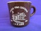 Lincoln Iowa Centennial 1883-1983 Coffee Cup showing Chicago Great Western Depot