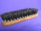 Gentleman's Suit Brush – Soft pig bristles in 8” L x 3” W Wooden Oval Base