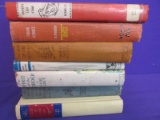 Group of 7 Vintage Hard- Cover Western Books