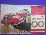 Vintage Marx Race 'N Road Overhead Crossover Speedway 1/87 Scale Slot Racing