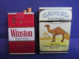 Cigarette Advertising: Winston Filters & Camel Filters – Cigarette Lighters
