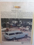1962 Nash Rambler  Wagon Advertisement “Steel likes to Rough it  10 1/2” X 17” T