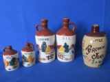 Little Brown Jug – Ozarks, Vinegar & Oil  - Japan, & Salt & Pepper Shakers – Japan