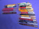 25 Vintage Mechanical Pencils – Various Mankato Advertising