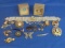 Mixed Lot of Costume Jewelry – Some Vintage Pins – Locket – Man's Ring & more