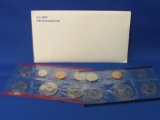 1981 US Mint Uncirculated Coin Set with P & D Mint Marks – In envelope